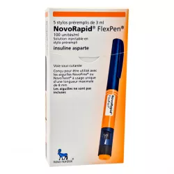 Новорапид 100 ЕД/мл р-р для в/в и п/к введ. 10мл фл. №1