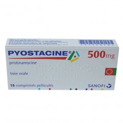 Пиостацин (Пристинамицин) таблетки 500мг №16 в Петрозаводске и области фото